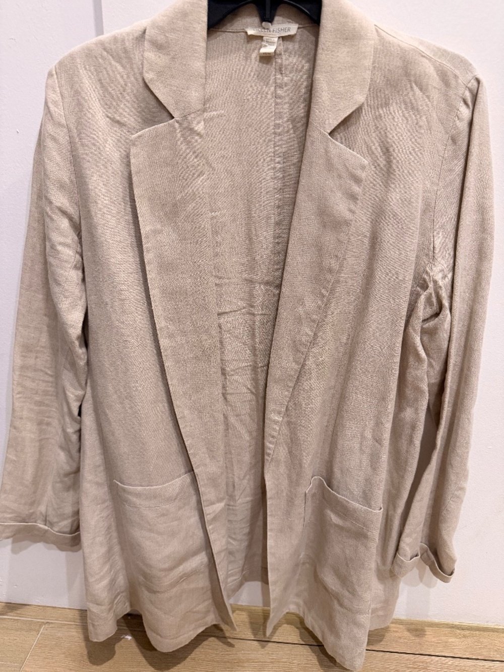 Eileen Fisher linen blazer